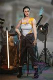 Game Lady Full silicone 168cm/5ft5 E-cup No.1-2 head with realistic makeup, eyebrows and eyelashes implanted
