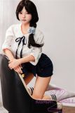 Real Girl Doll 148cm/4ft9 C-Cup TPE Sex Doll R43 head makeup selectable