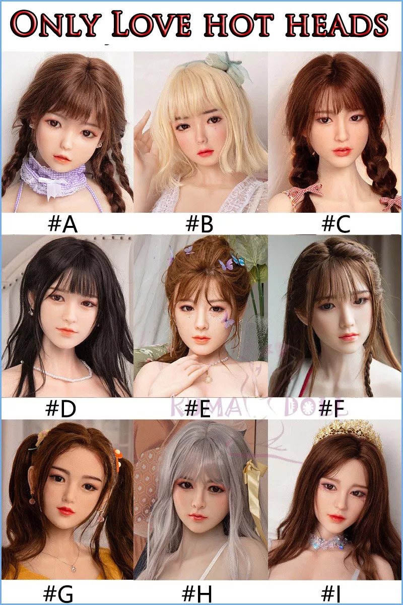 Only Love Doll Hot Silicone Heads with M16 Bolt Collection page(Head Only )