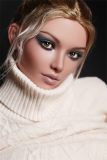 ZELEX Full silicone sex doll 170cm C-cup # GE53_1 head with realistic body makeup- Skin Color Light Tan