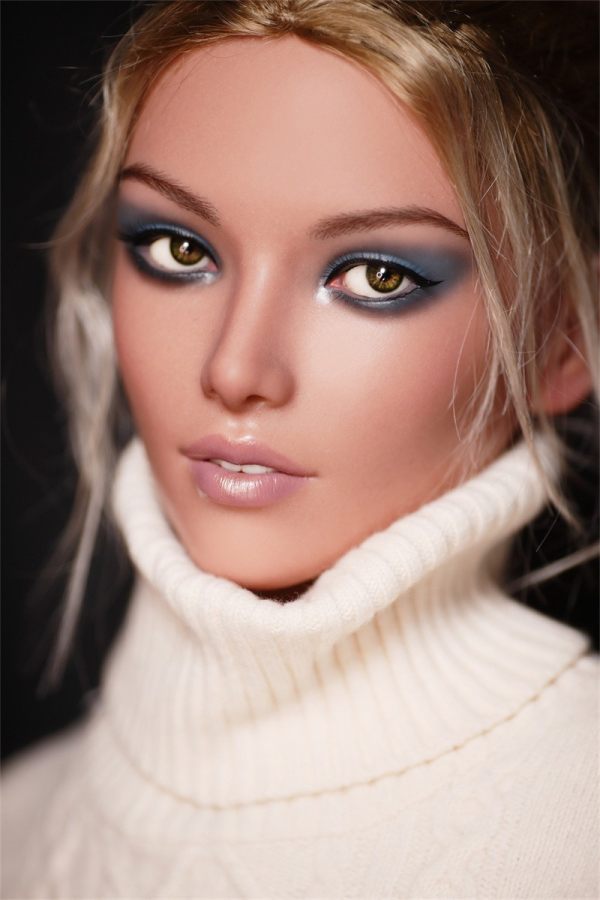 ZELEX Full silicone sex doll 170cm C-cup # GE53_1 head with realistic body makeup- Skin Color Light Tan