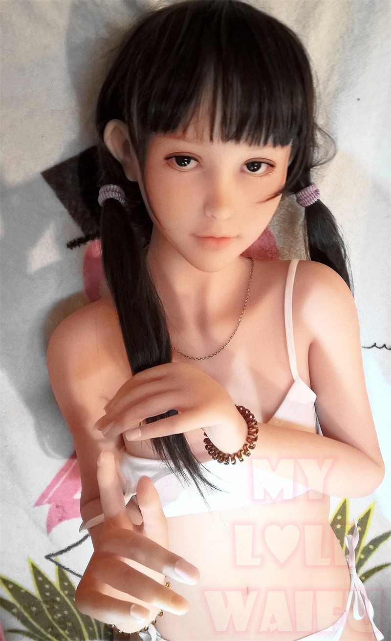 My Loli Waifu (abbreviated name MLW) Loli Sex Doll 145cm/4ft8 A-cup Arisa head TPE material body+head+makeup selectable