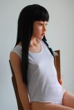 MLW doll Loli Sex Doll 145cm/4ft8 A-cup Akari head TPE material body+head+makeup selectable