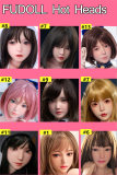 FUDOLL Sex Doll 148cm D-cup #13 head High-grade silicone head + TPE material body