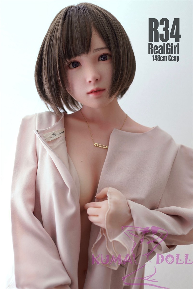 Real Girl Doll 148cm/4ft9 C-Cup TPE Sex Doll R34 head makeup selectable