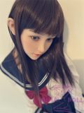 MLW doll Loli Sex Doll 145cm/4ft8 A-cup Arisa head TPE material body+head+makeup selectable