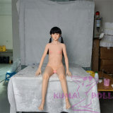 MLW doll Loli Sex Doll 145cm/4ft8 A-cup Arisa head TPE material body+head+makeup selectable