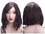 Ture Idols AV actress Akari Tsumugi supervised 158cm/5ft2 D-cup Silicone head +TPE body Sex doll