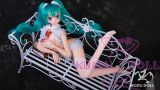 MOZUDOLL 145cm/4ft8 D-cup TPE love doll with Xiaoyin 2D Anime head