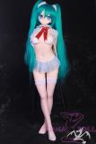 MOZUDOLL 145cm/4ft8 D-cup TPE love doll with Xiaoyin 2D Anime head