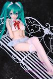 MOZUDOLL 145cm/4ft8 D-cup TPE love doll with Xiaoyin 2D Anime head