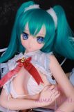 MOZUDOLL 145cm/4ft8 D-cup TPE love doll with Xiaoyin 2D Anime head