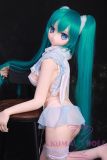 MOZUDOLL 145cm/4ft8 D-cup TPE love doll with Xiaoyin 2D Anime head
