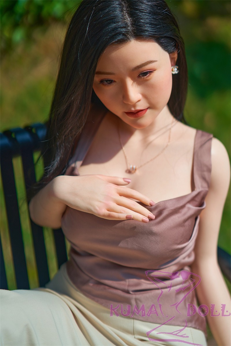 WAXDOLL Silicone Doll 165cm(5.41 ft) E-cup Full Size Lifelike Sex Doll with #GE77-1 Head