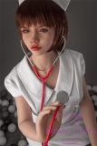Sanhui Doll 156cm/5ft1 E-cup Head #35 Silicone Sex Doll-Nurse's uniform