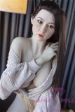 JY Doll Silicone Material Love Doll 163cm/5ft4 F-Cup Yinglian head with body makeup
