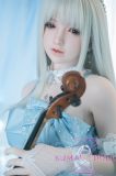 Sanhui Doll 145cm/4ft8 D-cup Silicone Sex Doll with Head #A11-Violin Girl