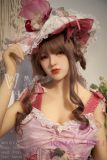 WM Doll TPE Material Sex Doll 164cm/5ft4 D-Cup with body makeup Head #455 - Red Pleated Dress