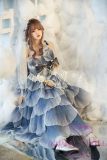 WM Doll TPE Material Sex Doll 164cm/5ft4 D-Cup with body makeup Head #455 - Blue Pleated Dress