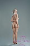Game Lady Full silicone 168cm/5ft5 E-cup No.5 head with realistic makeup eyebrows and eyelashes implanted