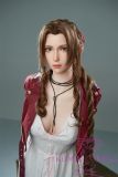 Game Lady Full silicone 167cm/5ft5 D-cup No.4 head with realistic makeup eyebrows and eyelashes implanted