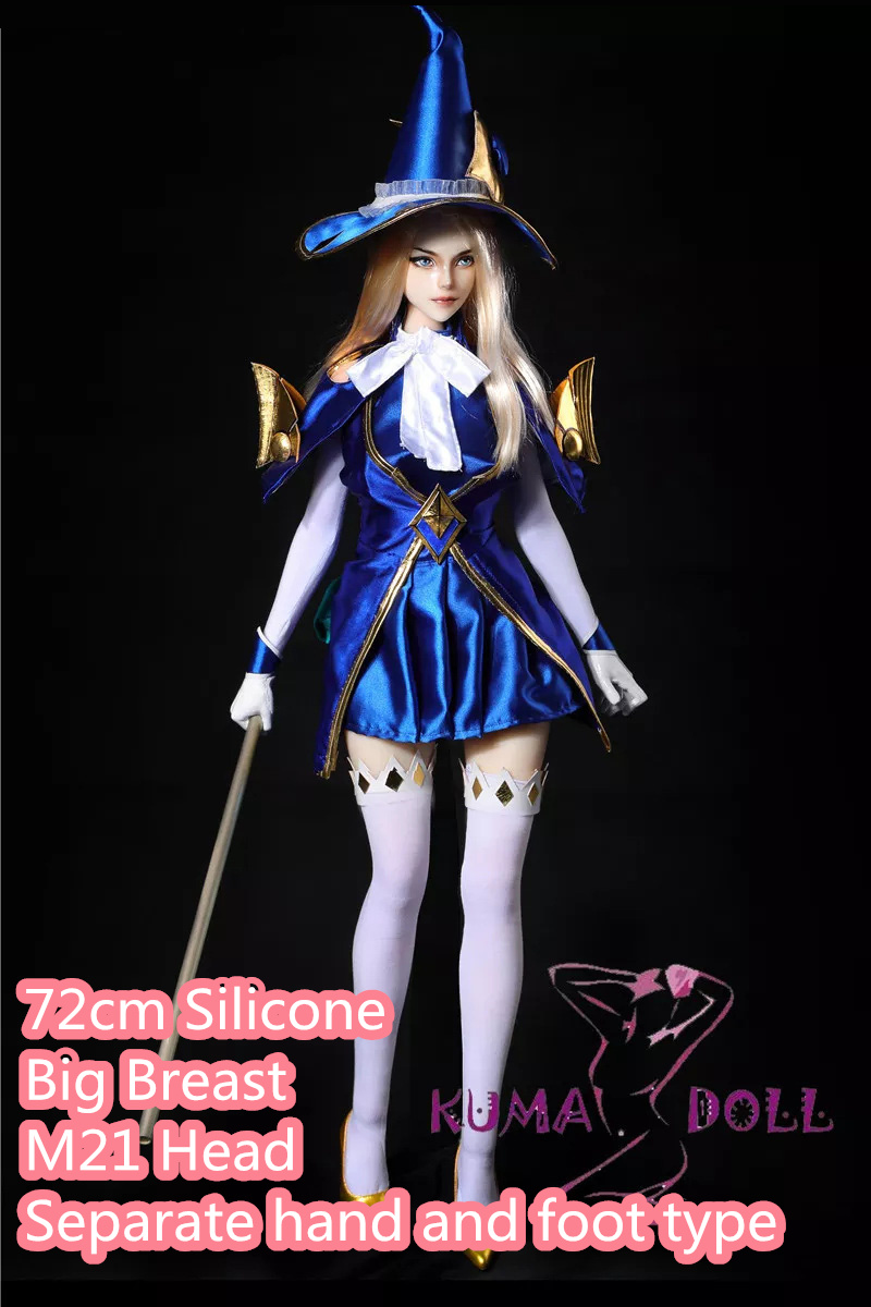 Mini doll 72cm/2ft4 Collection page High-grade Silicone Material Sexable body with light weight 3.5kg Head Selectable