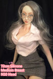 Mini doll 72cm/2ft4 Collection page High-grade Silicone Material Sexable body with light weight 3.5kg Head Selectable