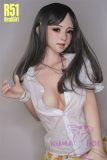 Real Girl Doll 148cm/4ft9 C-Cup TPE Sex Doll R51 head makeup selectable