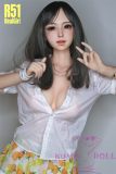Real Girl Doll 148cm/4ft9 C-Cup TPE Sex Doll R51 head makeup selectable
