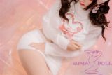 Bezlya Doll Cute love doll L2 head 149cm/4ft9 C-Cup silicone head + TPE material body material customized-Double Ponytail