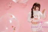 Bezlya Doll Cute love doll L2 head 149cm/4ft9 C-Cup silicone head + TPE material body material customized-Double Ponytail