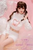 Bezlya Doll Cute love doll L2 head 149cm/4ft9 C-Cup silicone head + TPE material body material customized-Double Ponytail