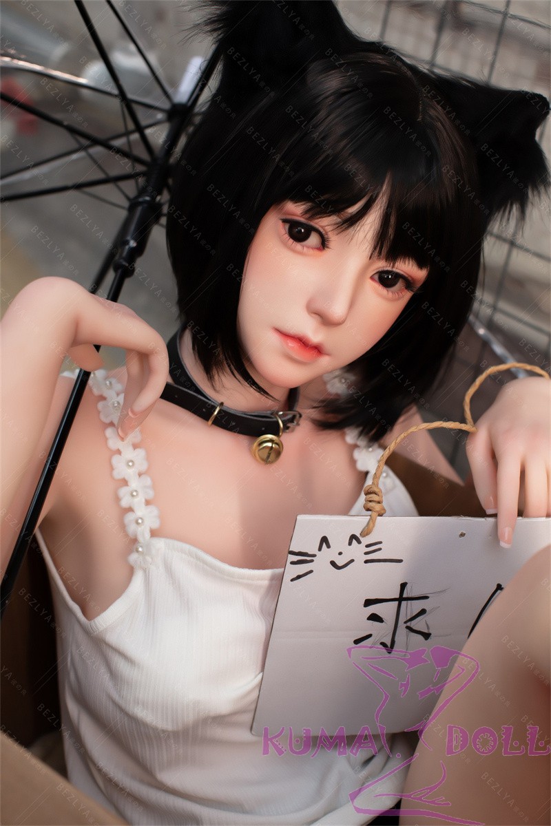 Bezlya Doll Cute love doll K head 149cm/4ft9 C-Cup silicone head + TPE material body material customized