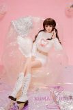Bezlya Doll Cute love doll L2 head 149cm/4ft9 C-Cup silicone head + TPE material body material customized-Double Ponytail