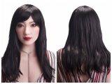 GD Sino Doll 156cm/5ft1 C-cup Silicone Sex Doll Head G8 new head with &normal makeup face &BR makeup body