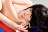Bezlya Doll Cute love doll M head 4ft5 A-Cup silicone head + TPE material body material customized-High School Uniform