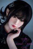 Bezlya Doll Full Silicone material Cute love doll N head 160cm/5ft3 B-Cup customized-Black Cheongsam