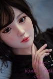 Bezlya Doll Full Silicone material Cute love doll N head 160cm/5ft3 B-Cup customized-Black Cheongsam