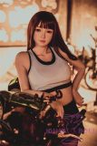 Bezlya Doll Full Silicone material Cute love doll D2 head 160cm/5ft3 B-Cup customized-Biker Girl