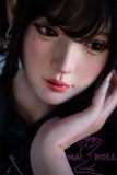 Bezlya Doll Full Silicone material Cute love doll N head 160cm/5ft3 B-Cup customized-Black Cheongsam
