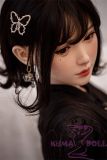 Bezlya Doll Full Silicone material Cute love doll N head 160cm/5ft3 B-Cup customized-Black Cheongsam