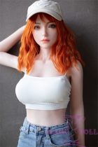 DOM DOLL D6 head 148cm/4ft9 C-cup love doll head and body material selectable