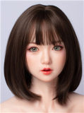 DOM DOLL D3 Silicone head 130cm/4ft3 A-cup love doll (head and body material selectable)
