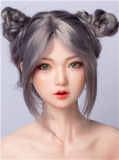 DOM DOLL D4 Silicone head 130cm/4ft3 A-cup love doll (head and body material selectable)