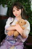 SHEDOLL Lolita type 148cm/4ft9 normal breast Coco head love doll body material customizable-Mauve strappy pants
