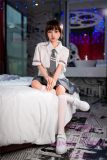 SHEDOLL Lolita type 148cm/4ft9 normal breast HuiZi head love doll body material customizable-Rabbit Ears