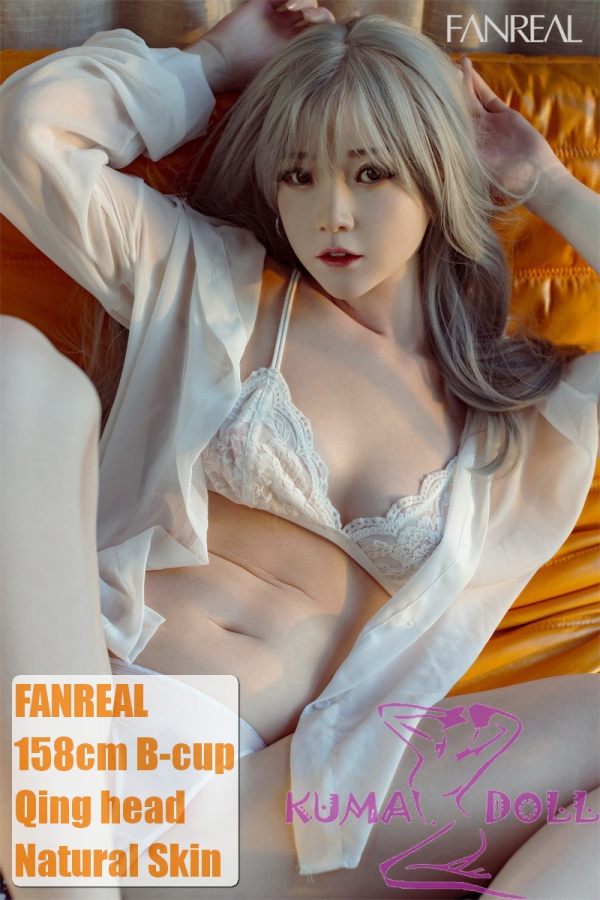 FANREAL 158 cm/5ft2 B-Cup Full Size Lifelike Silicone Sex Doll with Qian Head (new body)