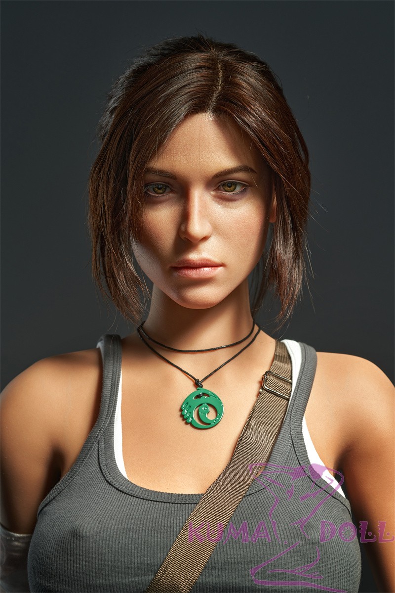 Game Lady Full silicone 166cm/5ft5 E-cup No.7 head with realistic makeup, eyebrows and eyelashes implanted