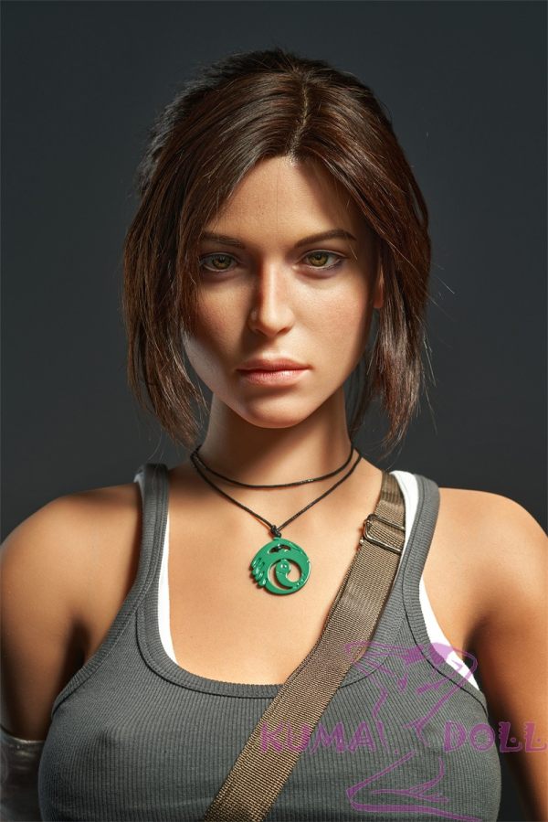 Game Lady Full silicone 166cm/5ft5 E-cup No.7 head with realistic makeup, eyebrows and eyelashes implanted