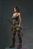 Game Lady Full silicone 166cm/5ft5 E-cup No.7 head with realistic makeup, eyebrows and eyelashes implanted